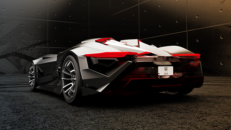 Illustration for article titled This awesome roadster should be the new Batmobile